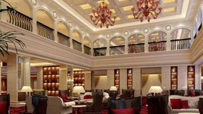 Luxury Blue Horizon Hotel Dongying Restaurant photo