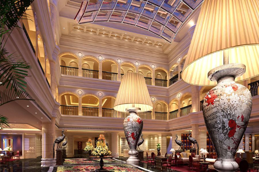 Luxury Blue Horizon Hotel Dongying Extérieur photo